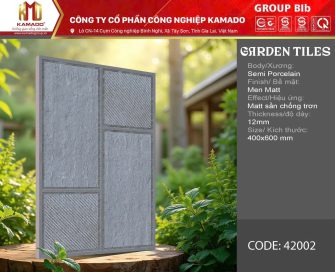 Gạch sân vườn KAMADO 400x600cm 42002