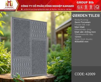 Gạch sân vườn KAMADO 400x600cm 42009